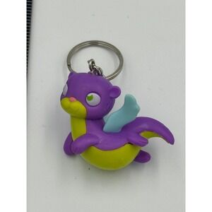 American Heart Association Oscar the‎ Otter Purple Winged Keychain Figure